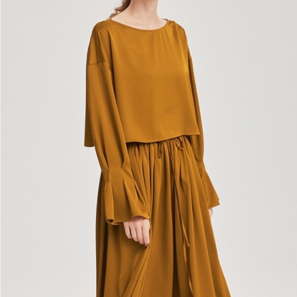 Free-Flowing Long Sleeve Flounce set- Nap Loungewear
